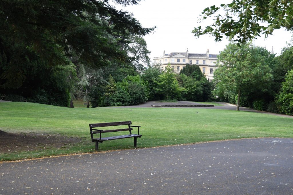 Sydney gardens bench